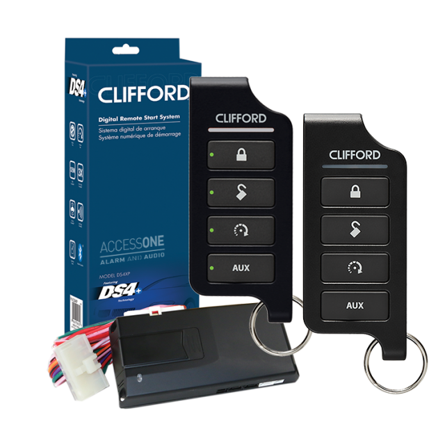Clifford DS4 D9857X 2-Way LED Premium Security Remote Start System
